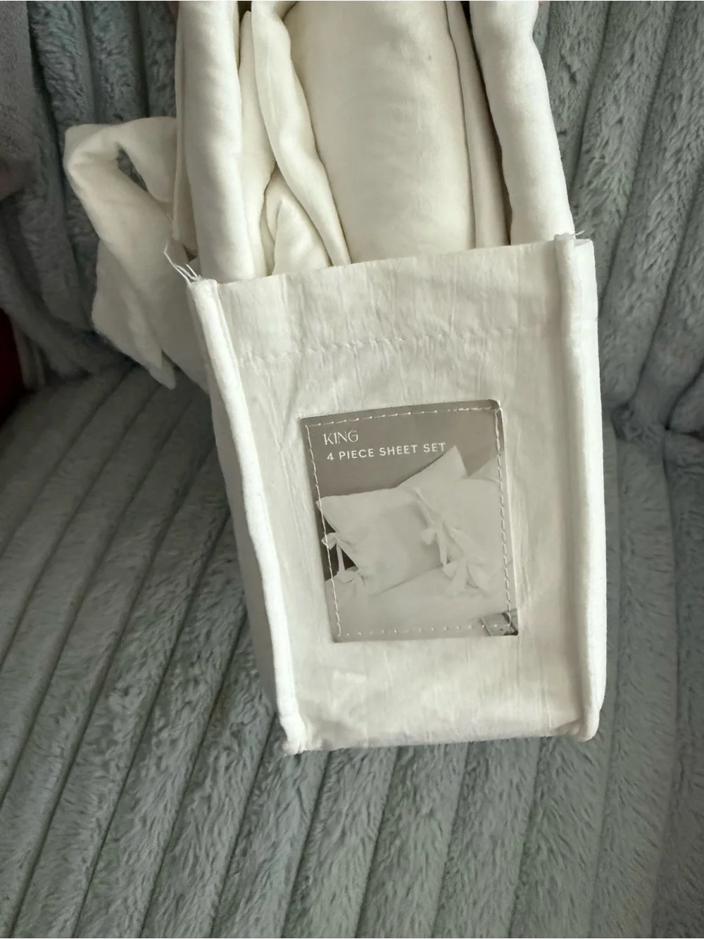 Treasured Home King Sheet Set - Super Soft White